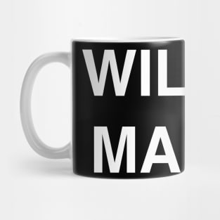 Wild Man Funny Mug